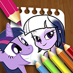 Libro para Colorear de Equestria Girls