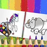 Libro de Colorear Animales Divertidos