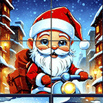 Clicador de Navidad Santa Claus
