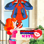 Beso de Spiderman